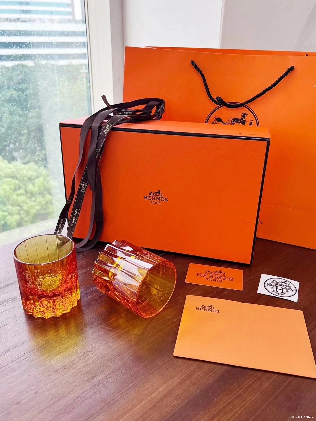 CUPS GLASSWARE HERMES 0730
